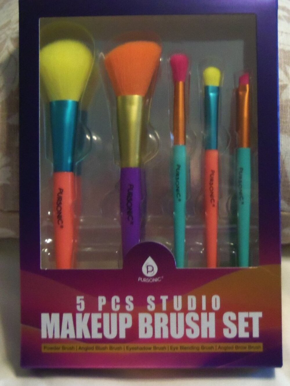 5 pcs studio makeup brush set